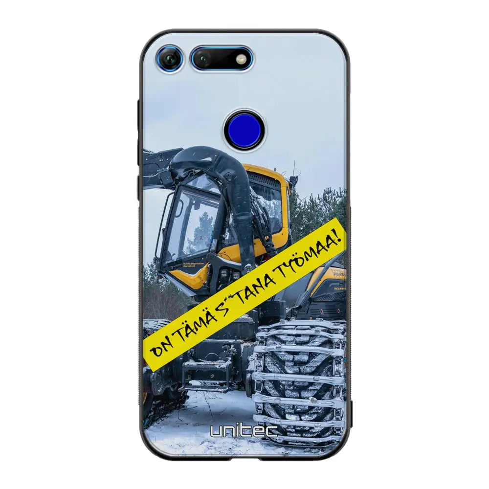 Honor View 20 meemi suojakuoret - Työmaa - Ei