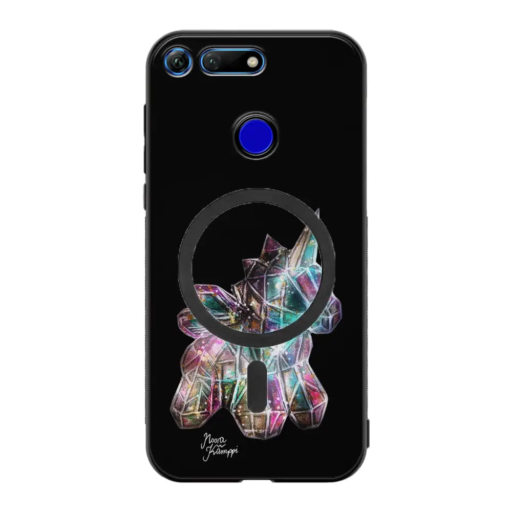 Honor View 20 unicorn suojakuoret - Musta - Noora Kämppi