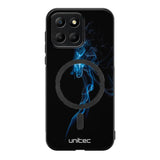 Honor X6 suojakuoret - Blue Smoke On Black