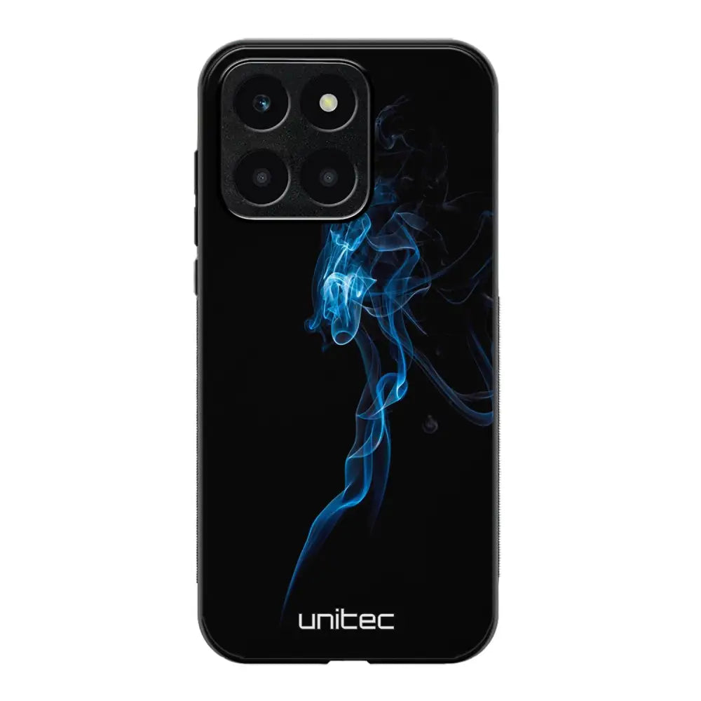 Honor X6a suojakuoret - Blue Smoke On Black - Ei