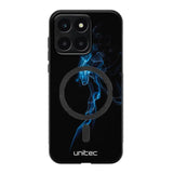 Honor X6a suojakuoret - Blue Smoke On Black