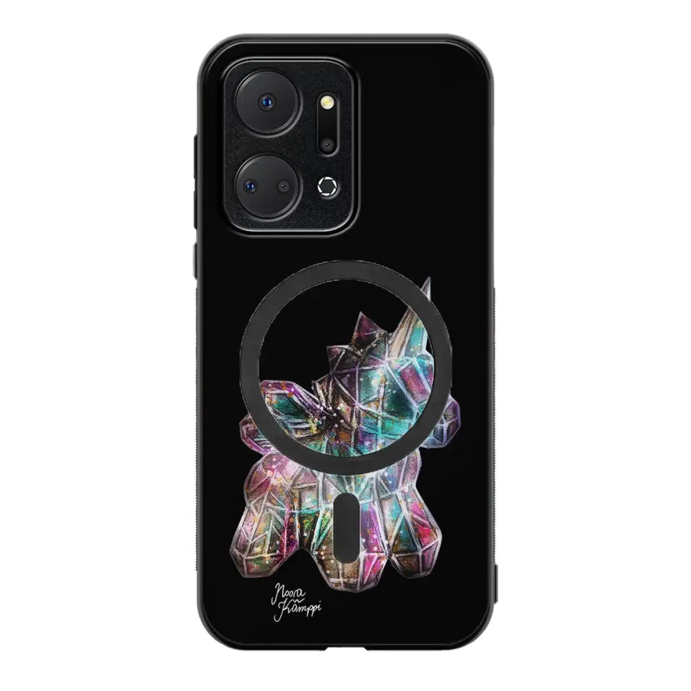 Honor X7a unicorn suojakuoret - Musta - Noora Kämppi