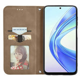 Honor X7b / 90 Smart 5G Unitec Lompakko Suojakotelo - Ruskea