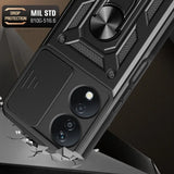 Honor X7b Armor suojakuori - Musta