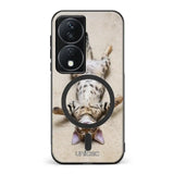 Honor X7b kissa suojakuoret - Relaxing Cat