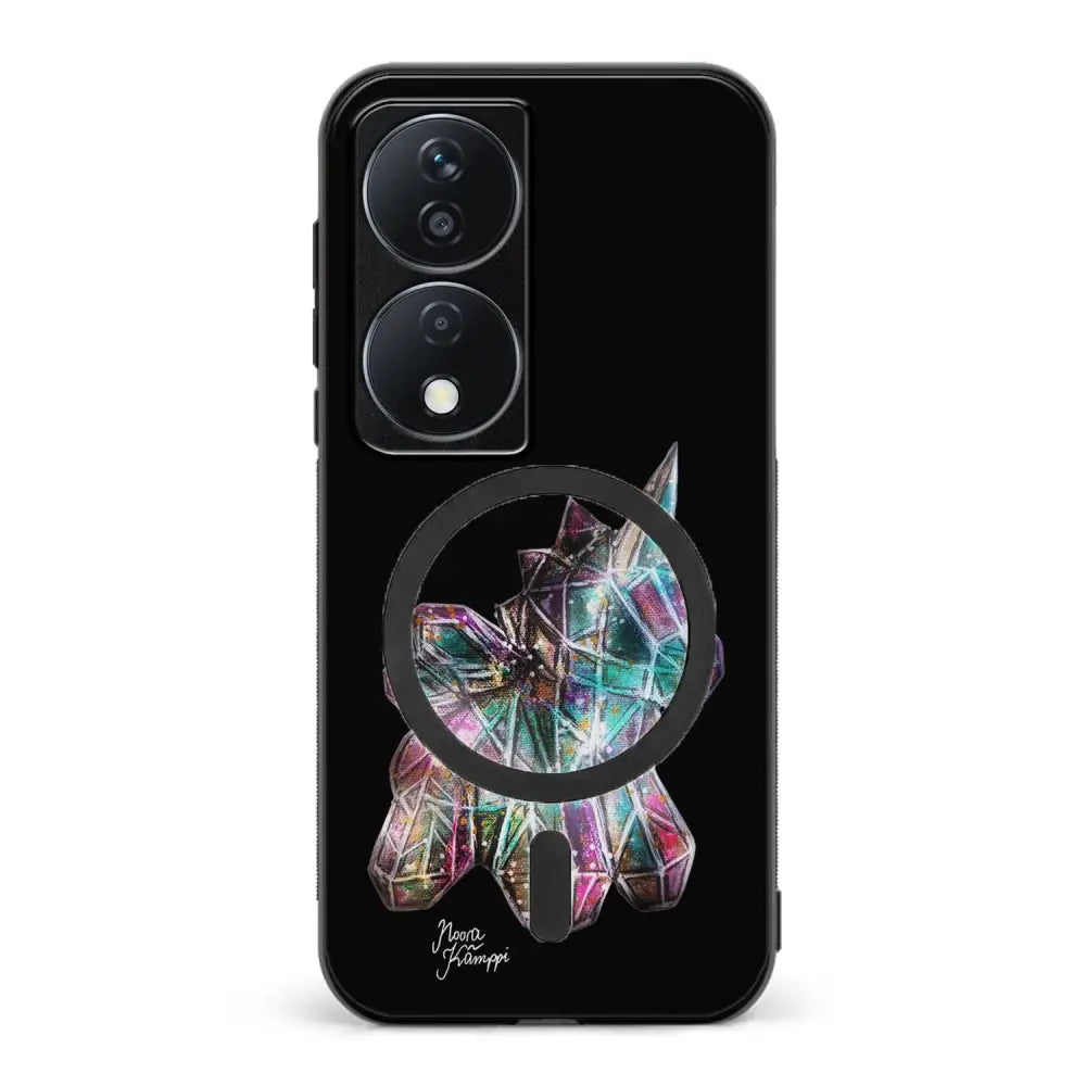 Honor X7b unicorn suojakuoret - Musta - Noora Kämppi