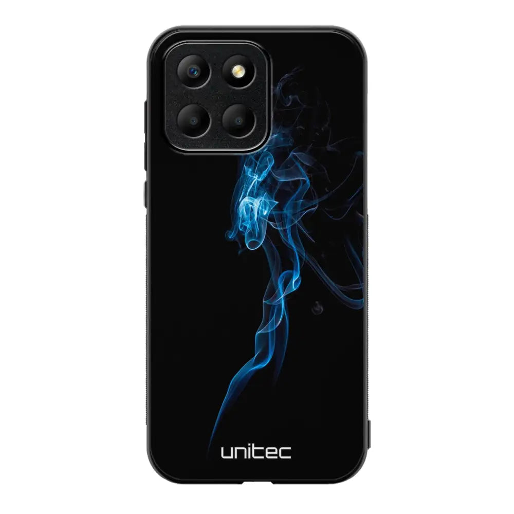 Honor X8 suojakuoret - Blue Smoke On Black - Ei
