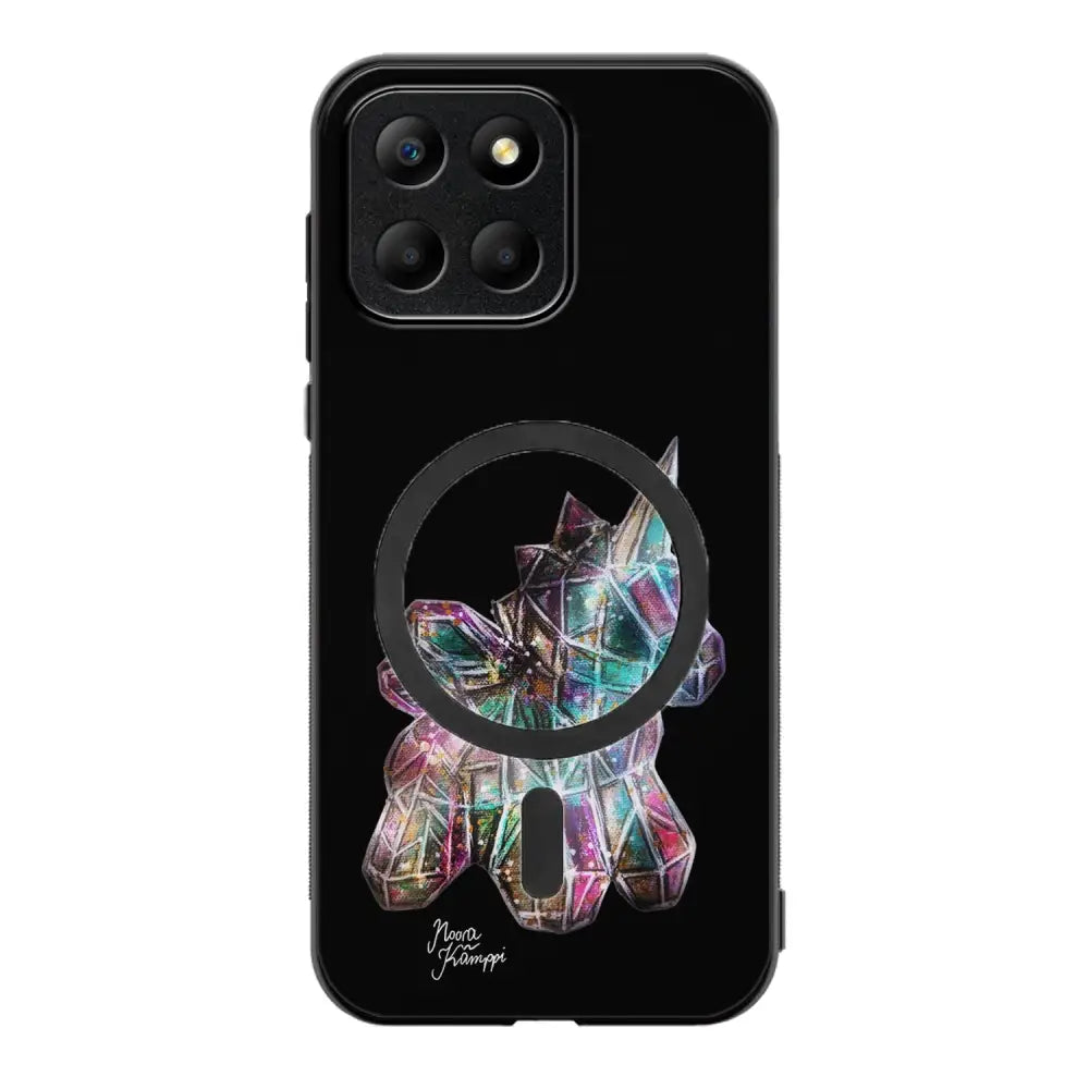 Honor X8 unicorn suojakuoret - Musta - Noora Kämppi