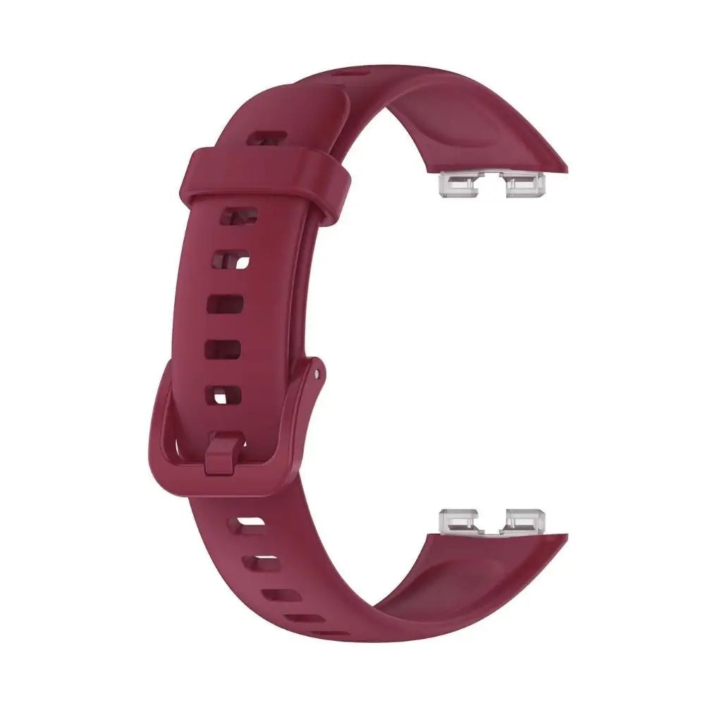 Huawei Band 8 / 9 / 10 Ranneke - Viininpunainen