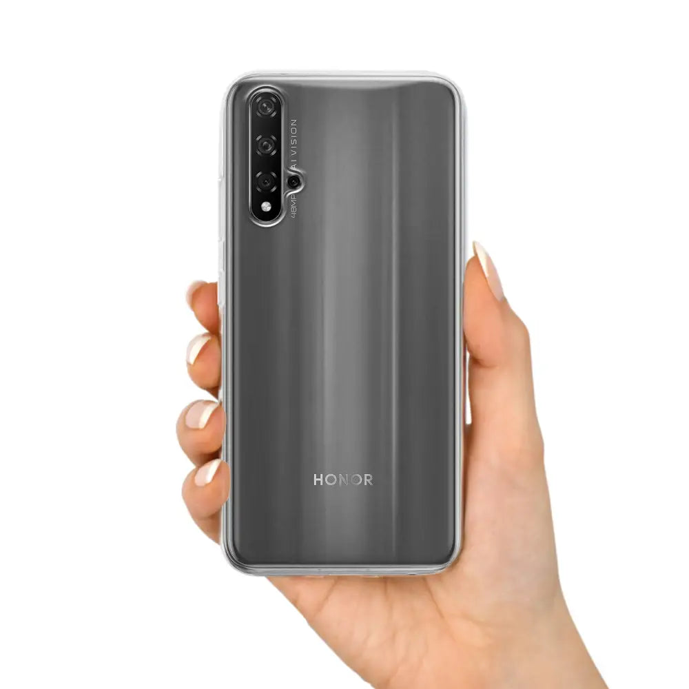 Huawei Honor 20 / Nova 5T Silikonikuori - Läpinäkyvä