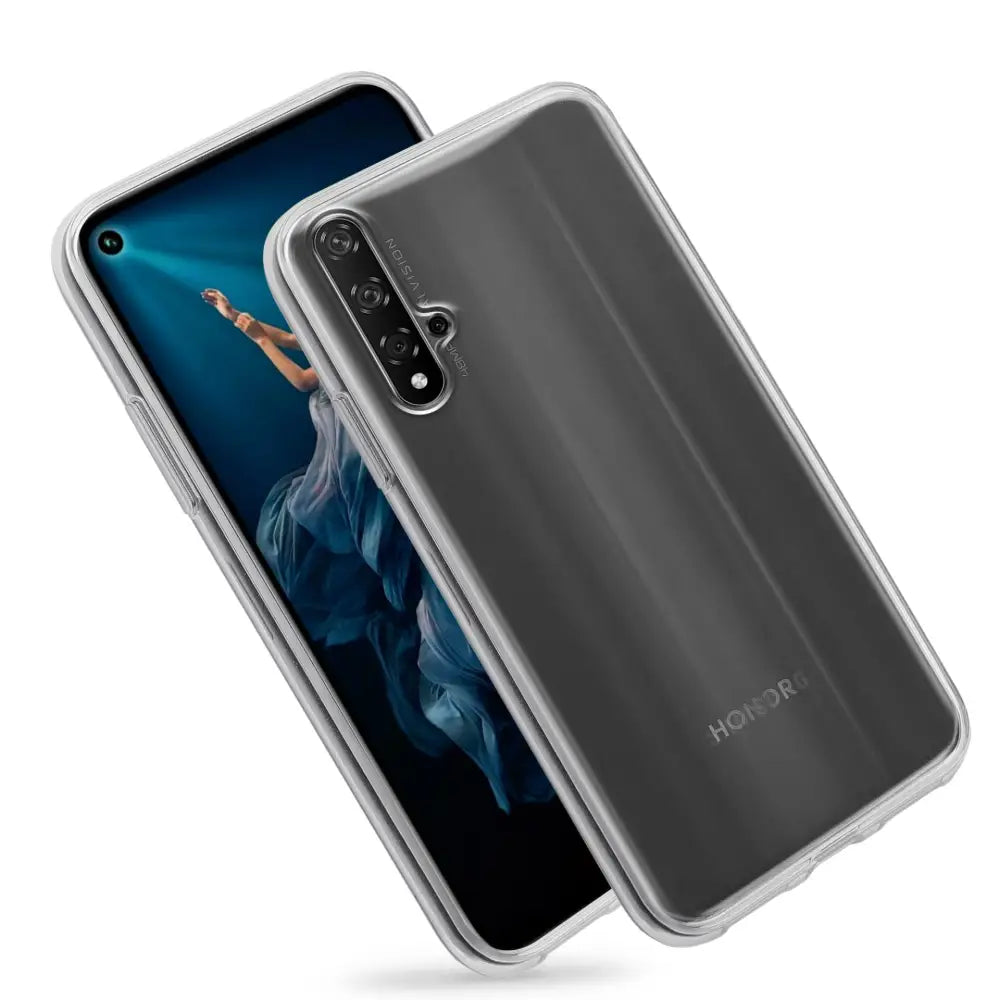 Huawei Honor 20 / Nova 5T Silikonikuori - Läpinäkyvä