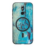 Huawei Mate 20 Lite marmori suojakuoret - Turquoise Marble