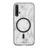 Huawei Nova 5T marmori suojakuoret - White Marble