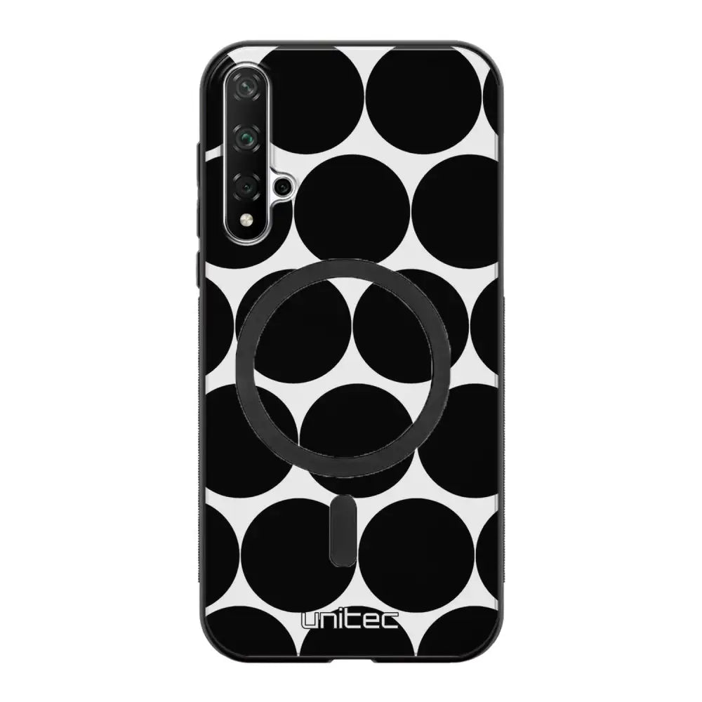 Huawei Nova 5T pallo suojakuoret - Musta Pallo