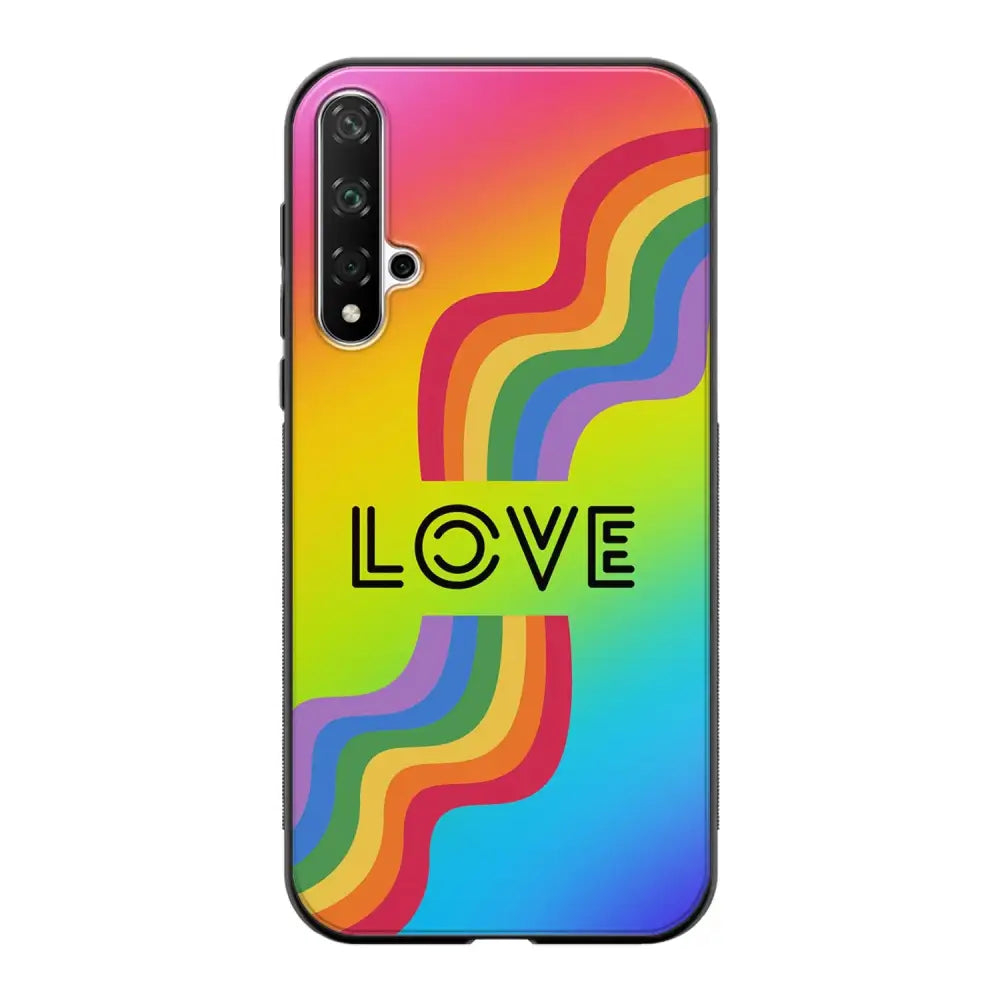 Huawei Nova 5T pride suojakuoret - Love - Ei