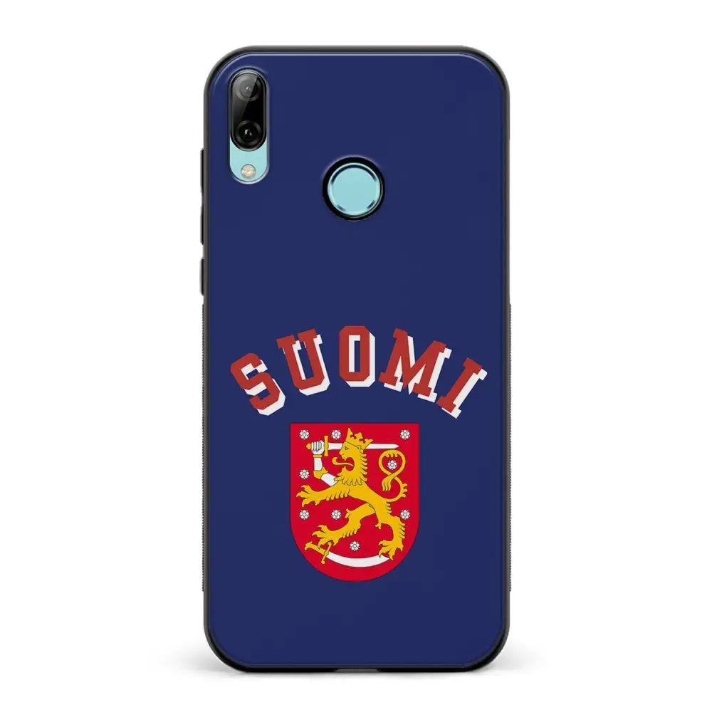 Huawei P Smart 2019 jääkiekko suojakuoret - Leijonat Suomi - Ei
