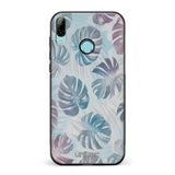 Huawei P Smart 2019 kukka suojakuoret - Monstera Texture - Ei