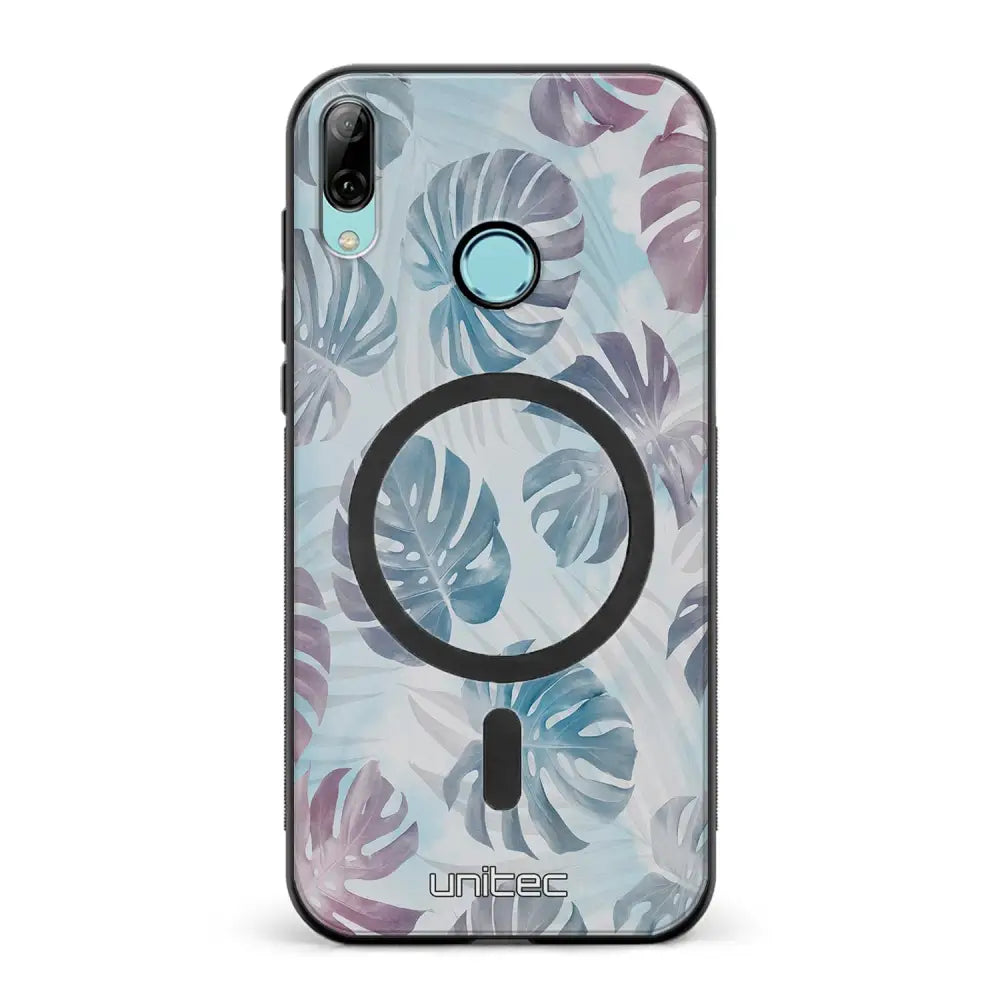 Huawei P Smart 2019 kukka suojakuoret - Monstera Texture