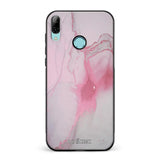 Huawei P Smart 2019 marmori suojakuoret - Pink Pok Rie - Ei