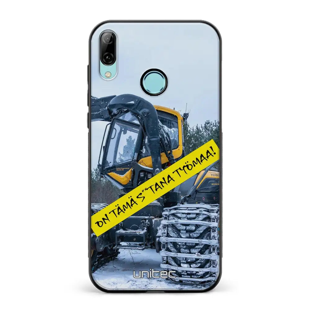 Huawei P Smart 2019 meemi suojakuoret - Työmaa - Ei