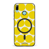 Huawei P Smart 2019 pallo suojakuoret - Keltainen Pallo