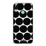 Huawei P Smart 2019 pallo suojakuoret - Musta Pallo - Ei