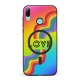 Huawei P Smart 2019 pride suojakuoret - Love
