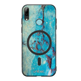 Huawei P Smart Z marmori suojakuoret - Turquoise Marble