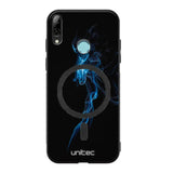 Huawei P Smart Z suojakuoret - Blue Smoke On Black