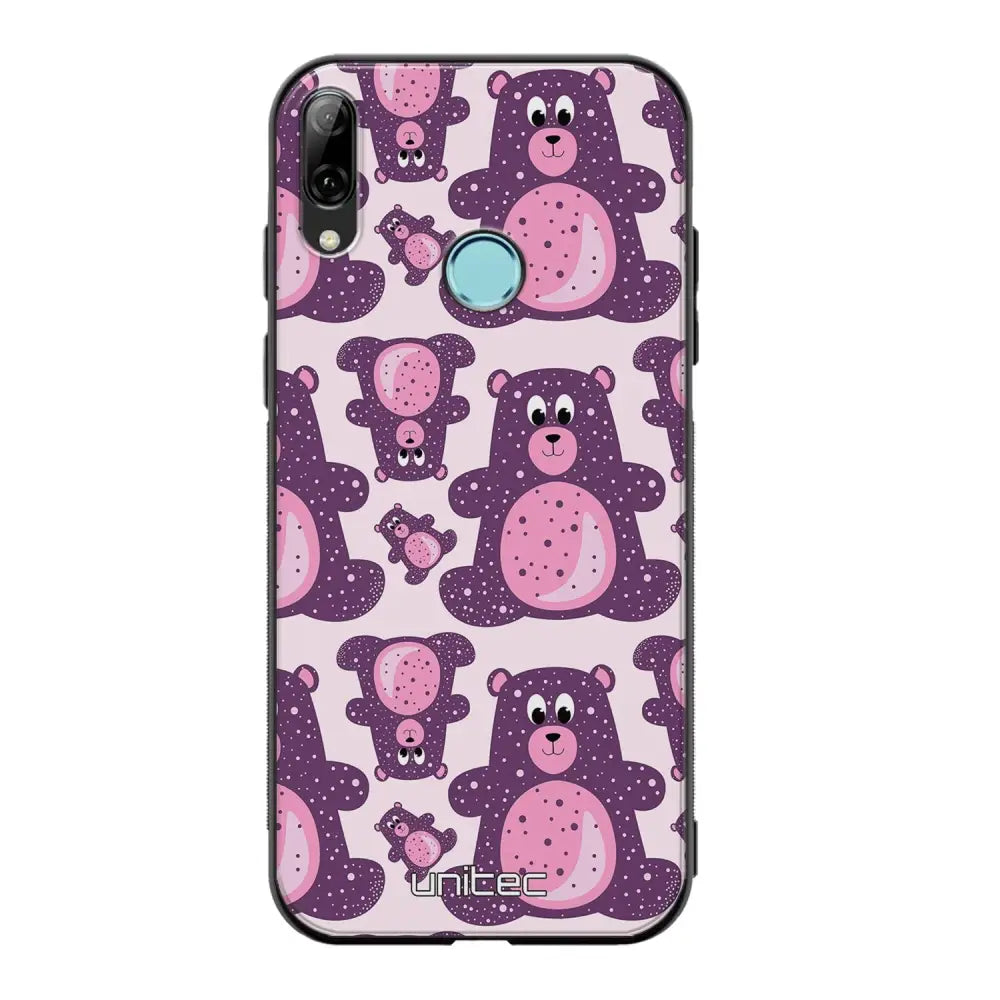 Huawei P Smart Z suojakuoret - Purple Teddy Bear - Ei