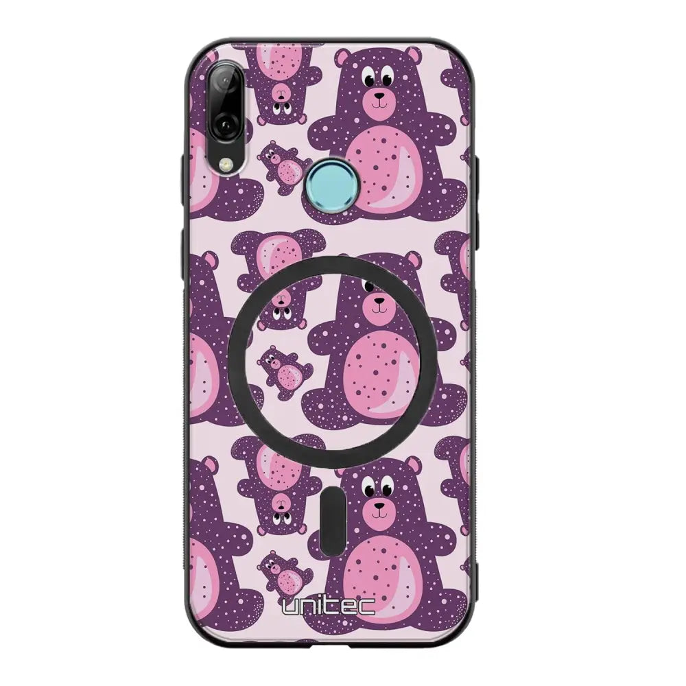 Huawei P Smart Z suojakuoret - Purple Teddy Bear