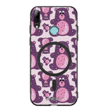 Huawei P Smart Z suojakuoret - Purple Teddy Bear