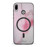 Huawei P20 Lite marmori suojakuoret - Pink Pok Rie