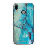 Huawei P20 Lite marmori suojakuoret - Turquoise Marble - Ei