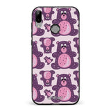 Huawei P20 Lite suojakuoret - Purple Teddy Bear - Ei