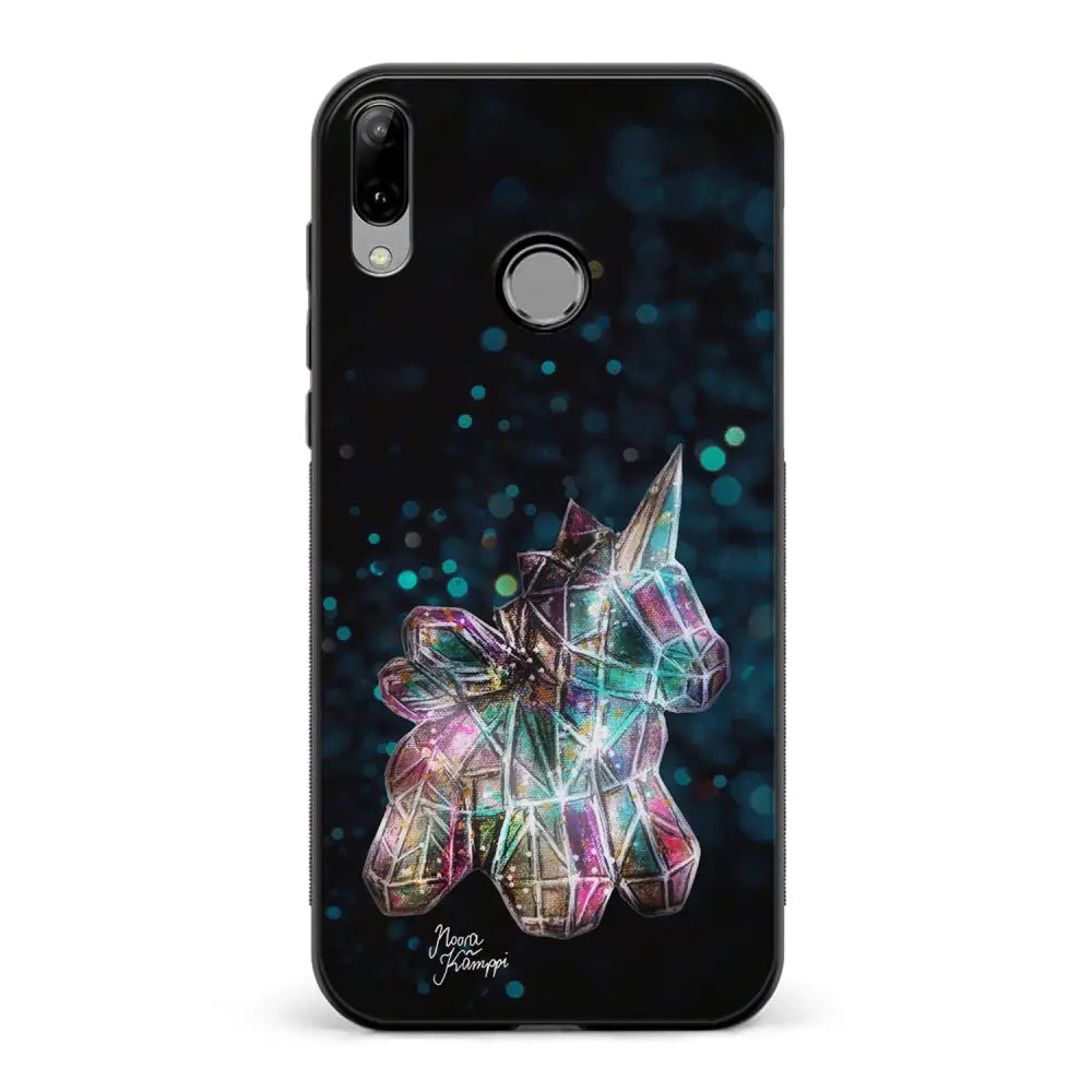 Huawei P20 Lite unicorn suojakuoret - Sininen - Noora Kämppi - Ei