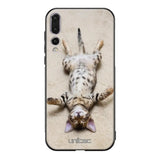 Huawei P20 Pro kissa suojakuoret - Relaxing Cat - Ei