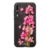 Huawei P20 Pro kukka suojakuoret - Pink Flowers - Ei
