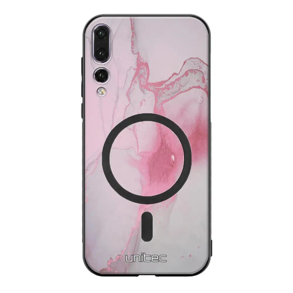 Huawei P20 Pro marmori suojakuoret - Pink Pok Rie