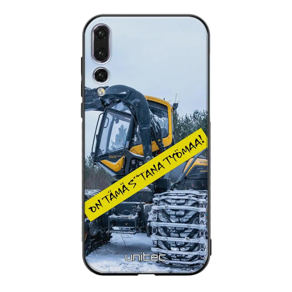 Huawei P20 Pro meemi suojakuoret - Työmaa - Ei