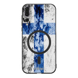 Huawei P20 Pro suojakuoret - Painted Finnish Flag