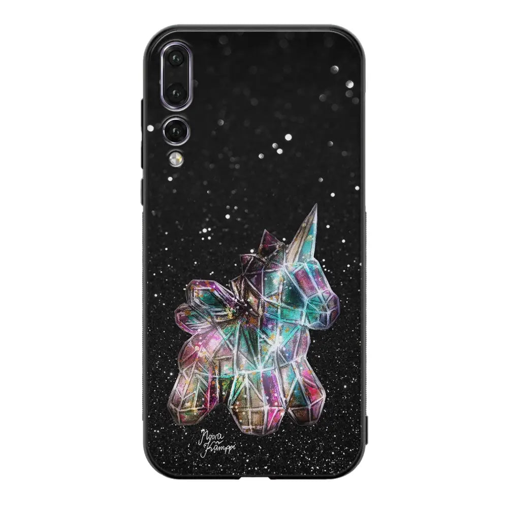 Huawei P20 Pro unicorn suojakuoret - Valkoinen - Noora Kämppi - Ei