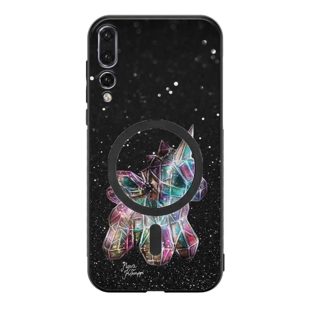 Huawei P20 Pro unicorn suojakuoret - Valkoinen - Noora Kämppi