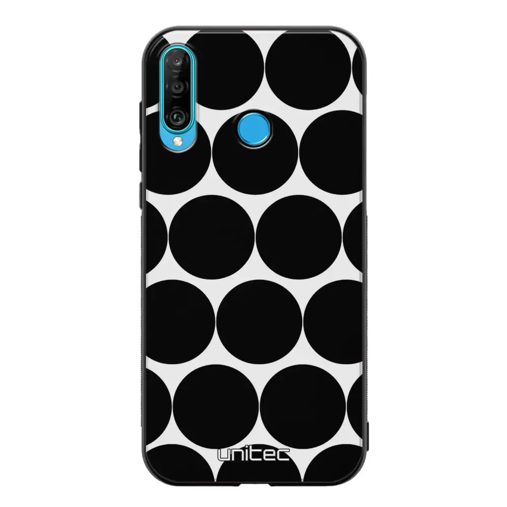 Huawei P30 Lite pallo suojakuoret - Musta Pallo - Ei