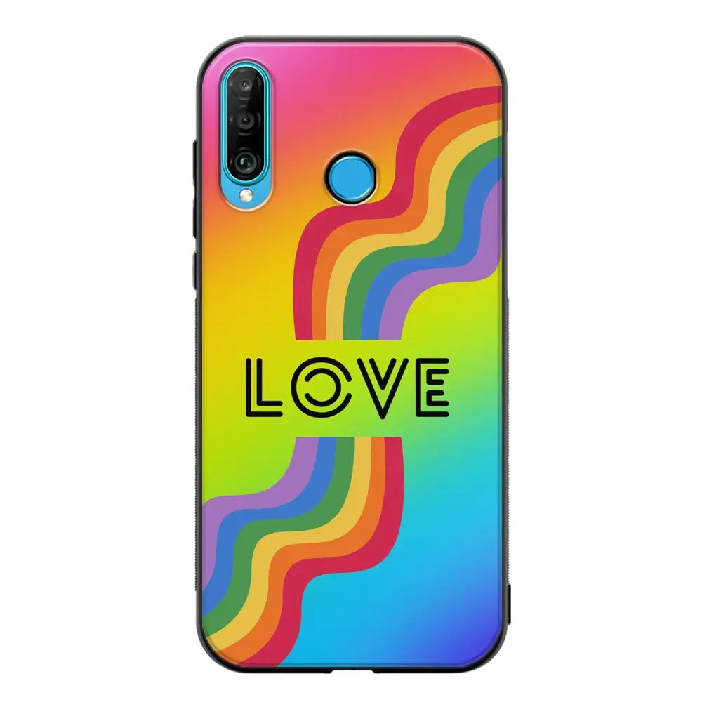 Huawei P30 Lite pride suojakuoret - Love - Ei