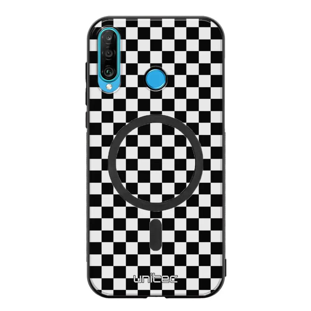 Huawei P30 Lite suojakuoret - Black And White