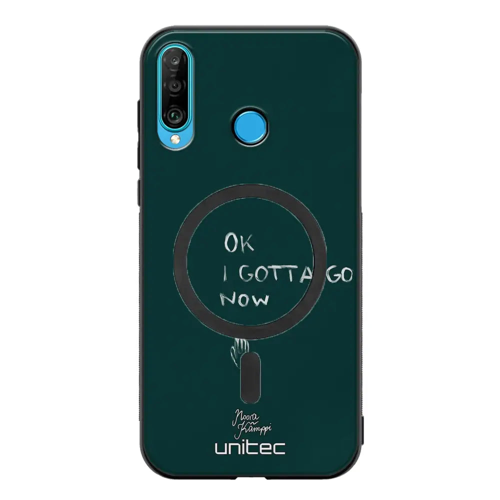 Huawei P30 Lite surrealistic sadness suojakuoret - Ok I Gotta Go - Noora Kämppi
