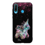 Huawei P30 Lite unicorn suojakuoret - Pinkki - Noora Kämppi - Ei