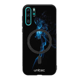 Huawei P30 Pro suojakuoret - Blue Smoke On Black