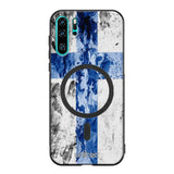 Huawei P30 Pro suojakuoret - Painted Finnish Flag
